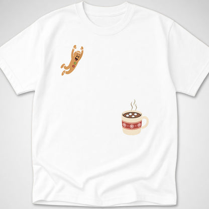 Gingerbread Dive — Youth Tee — White