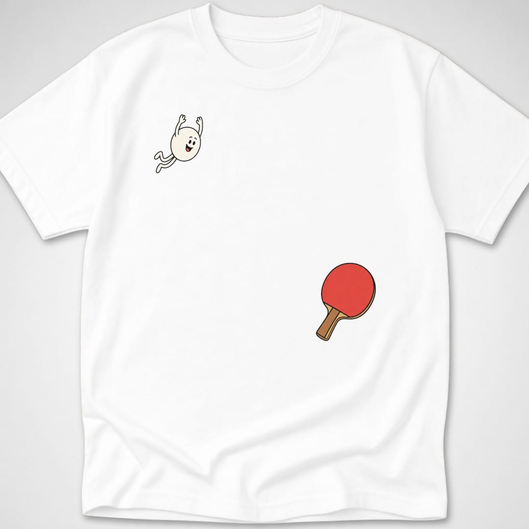 Ping Pong Dive — Youth Tee — White