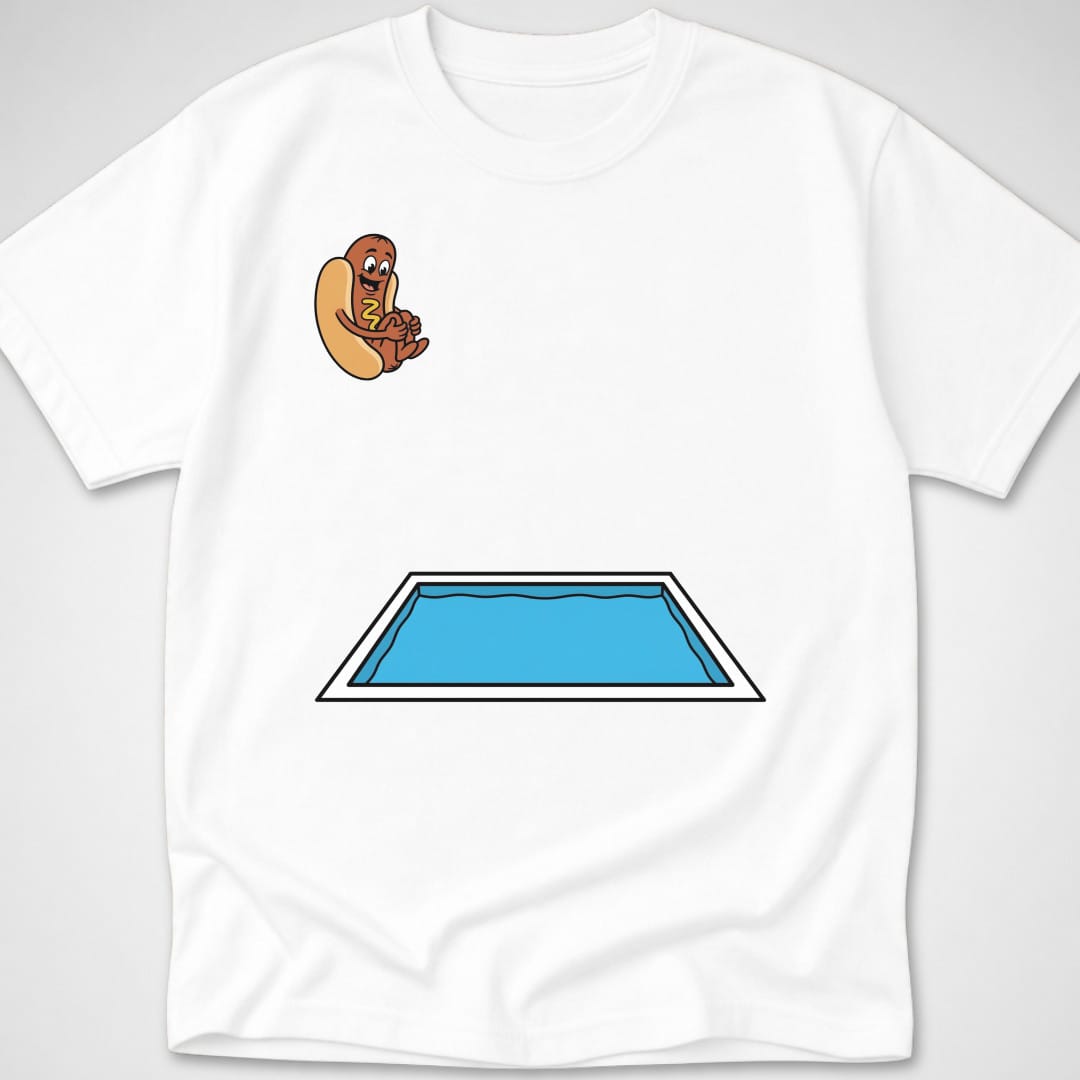 Cannon-Dog — Youth Tee — White